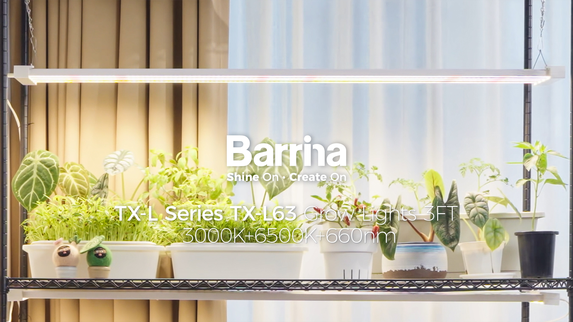 その他 FaB Luminaris Amazon.com: Barrina TX-L63 3FT Grow Lights for Indoor Plant, 252W